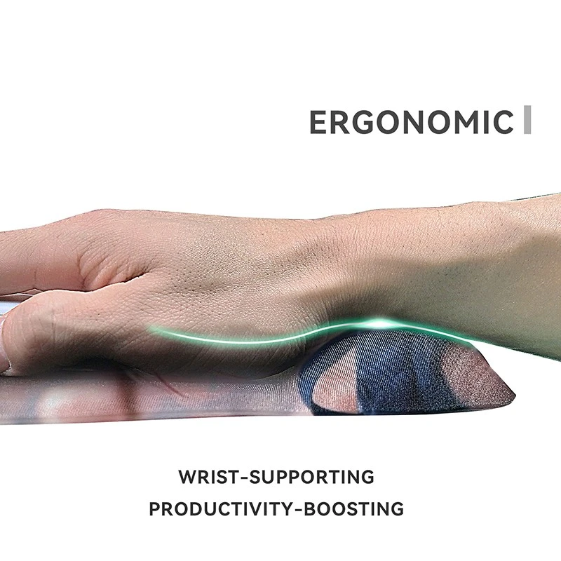 Custom Photo Mouse Pad With Wrist Rest high quality