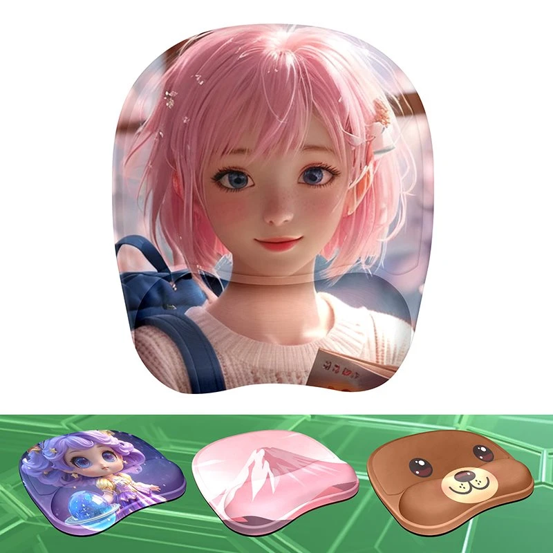 Bilek Destekli Özel Fotoğraflı Mouse Pad